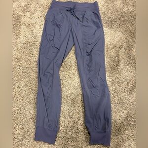 Lululemon dance studio mid rise jogger. Full length. Blue color. Size 6.